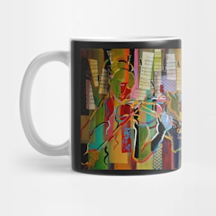 Expresstionist Violin and Flute Players 844 Mug